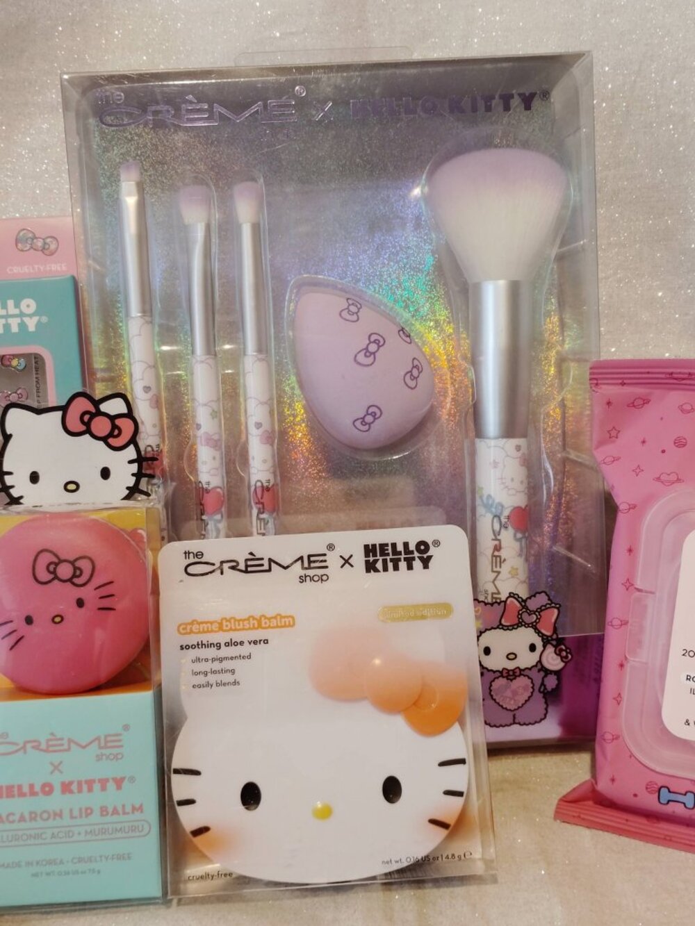 Hello Kitty The Creme Shop Brushes Bundle Everything/5 pcs
